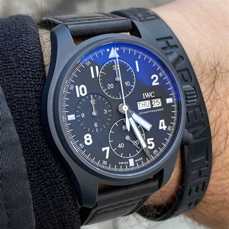 iwc tribute to 3705|iwc ref 3705 fliegerchronograph.